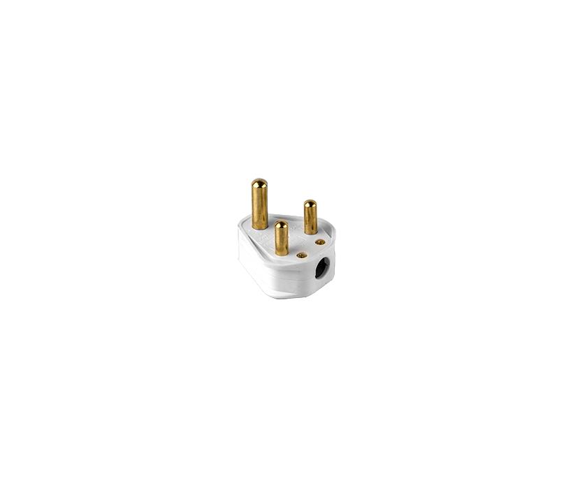 15A 250V ac Resilient Unfused Plug